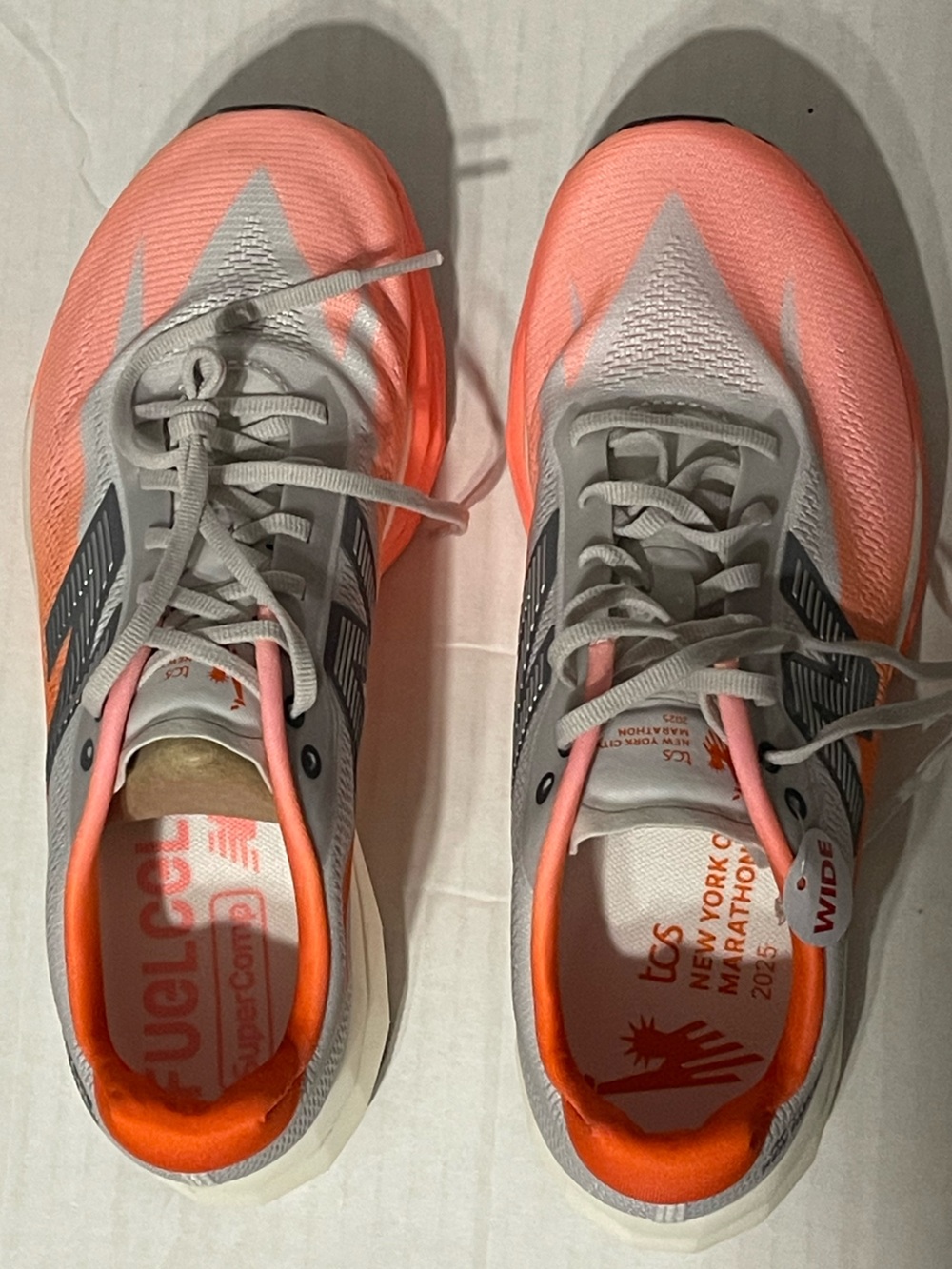 New Balance TCS NYC Marathon FuelCell SuperComp Elite v5 - Women’s 7.5 Wide -NIB - Picture 5 of 9